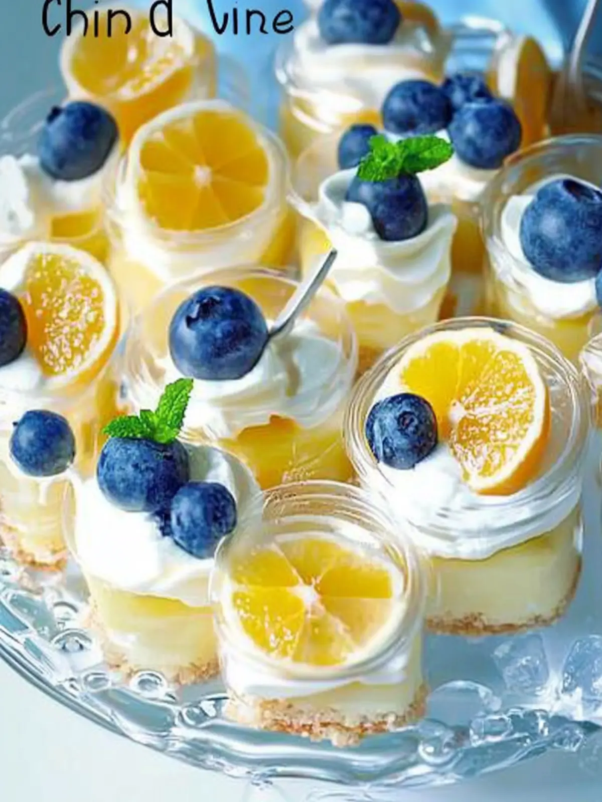 Orangencreme Nachtisch