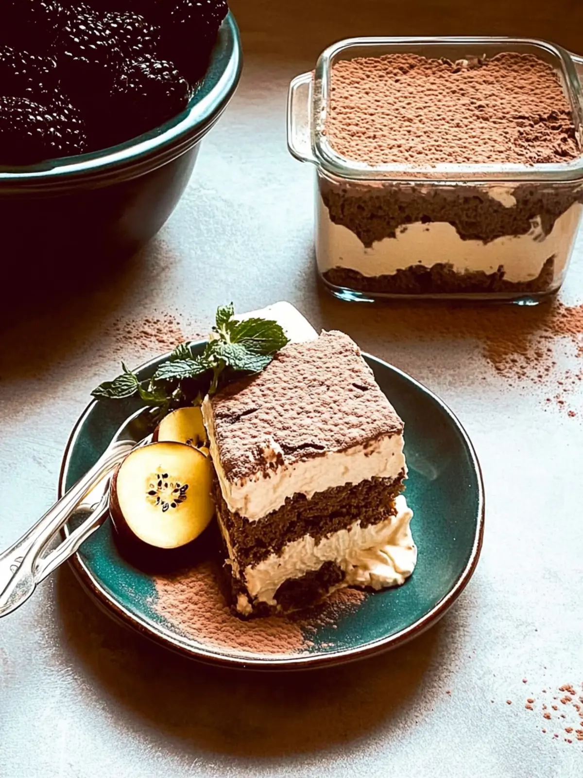 Veganes Spekulatius Tiramisu