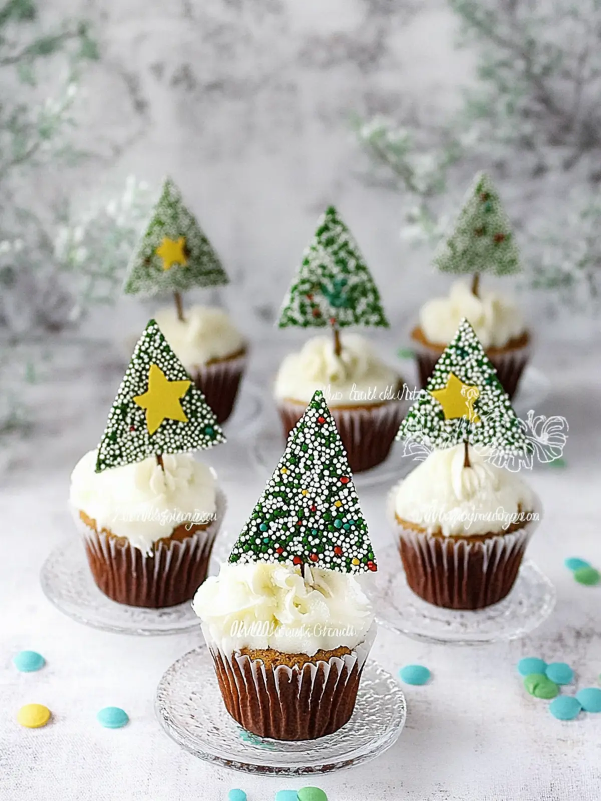 Schoko-Tannenbaum-Muffins