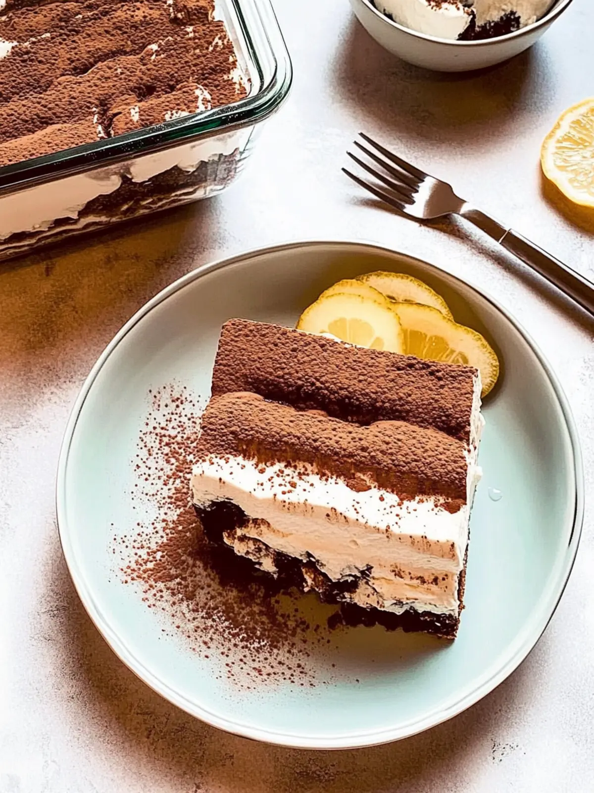 Veganes Spekulatius Tiramisu