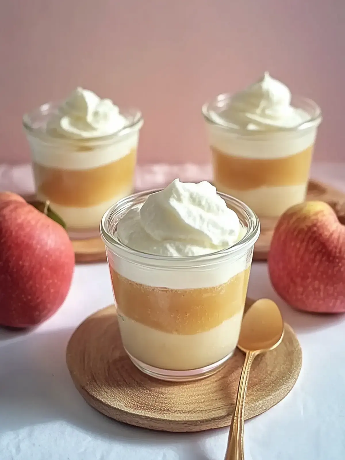 Zimtcreme mit Apfelmus