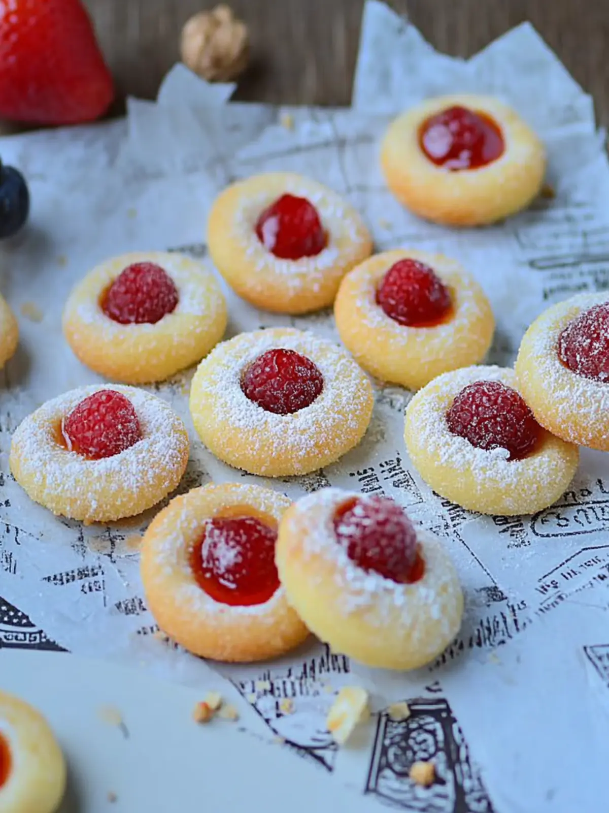 Engelsaugen mit Marmelade