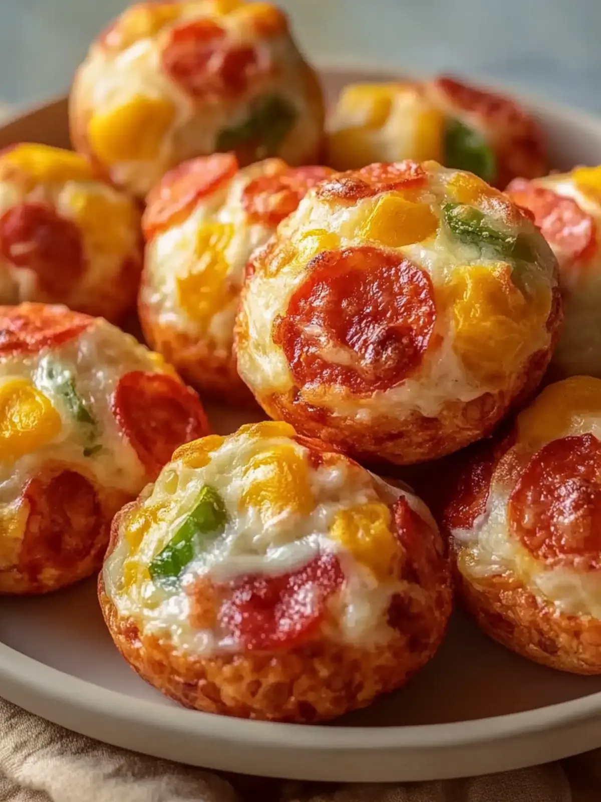 SAFTIGE PIZZA-MUFFINS