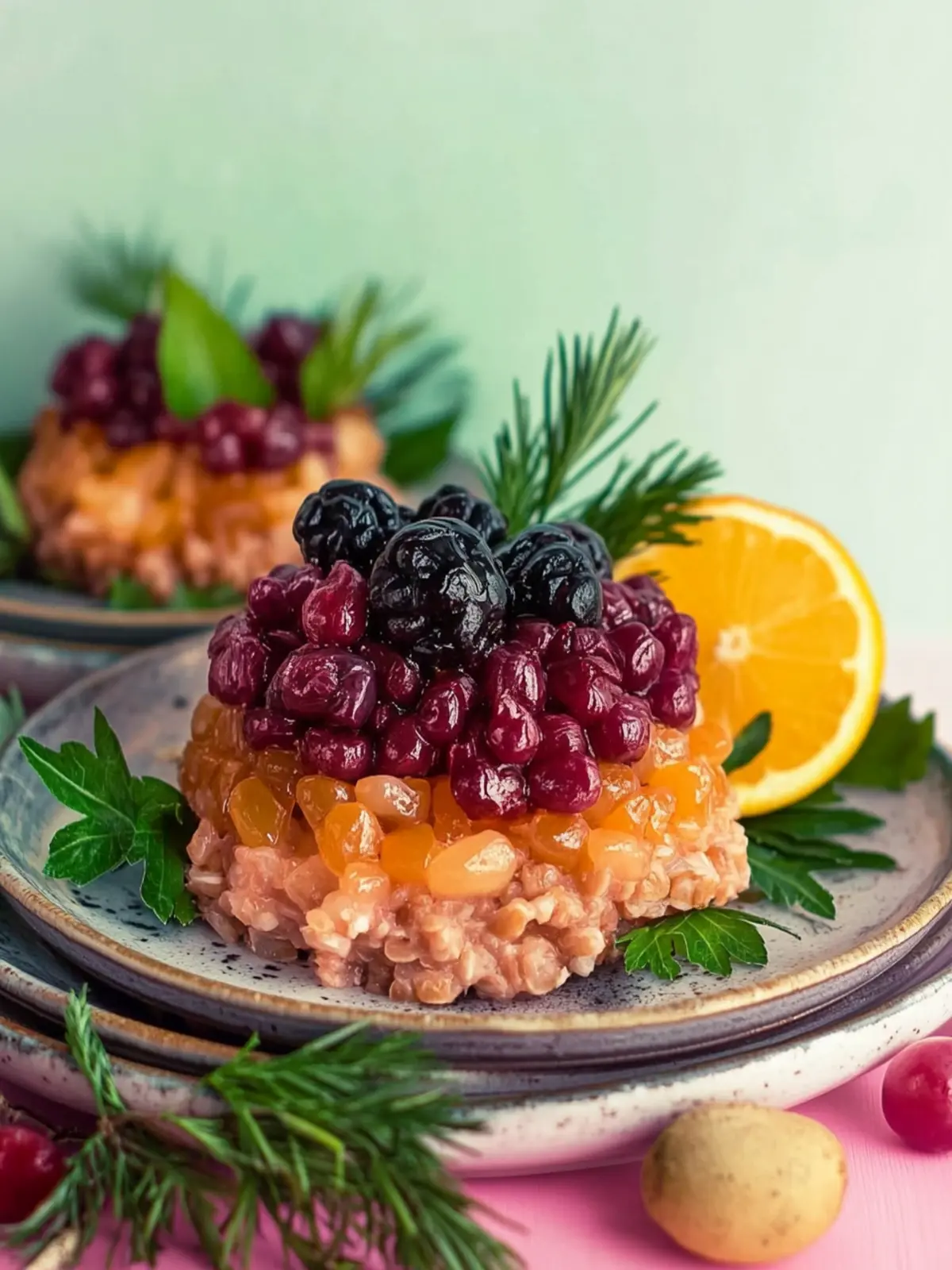 Lachs & Rote Bete Tatar