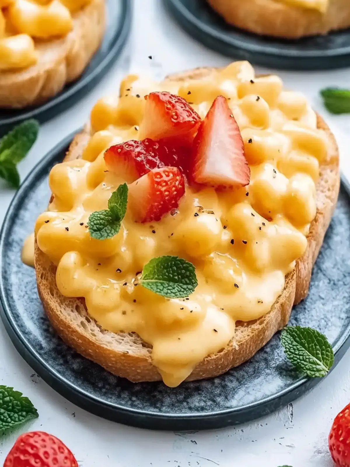 Perfect scrambled eggs prepare