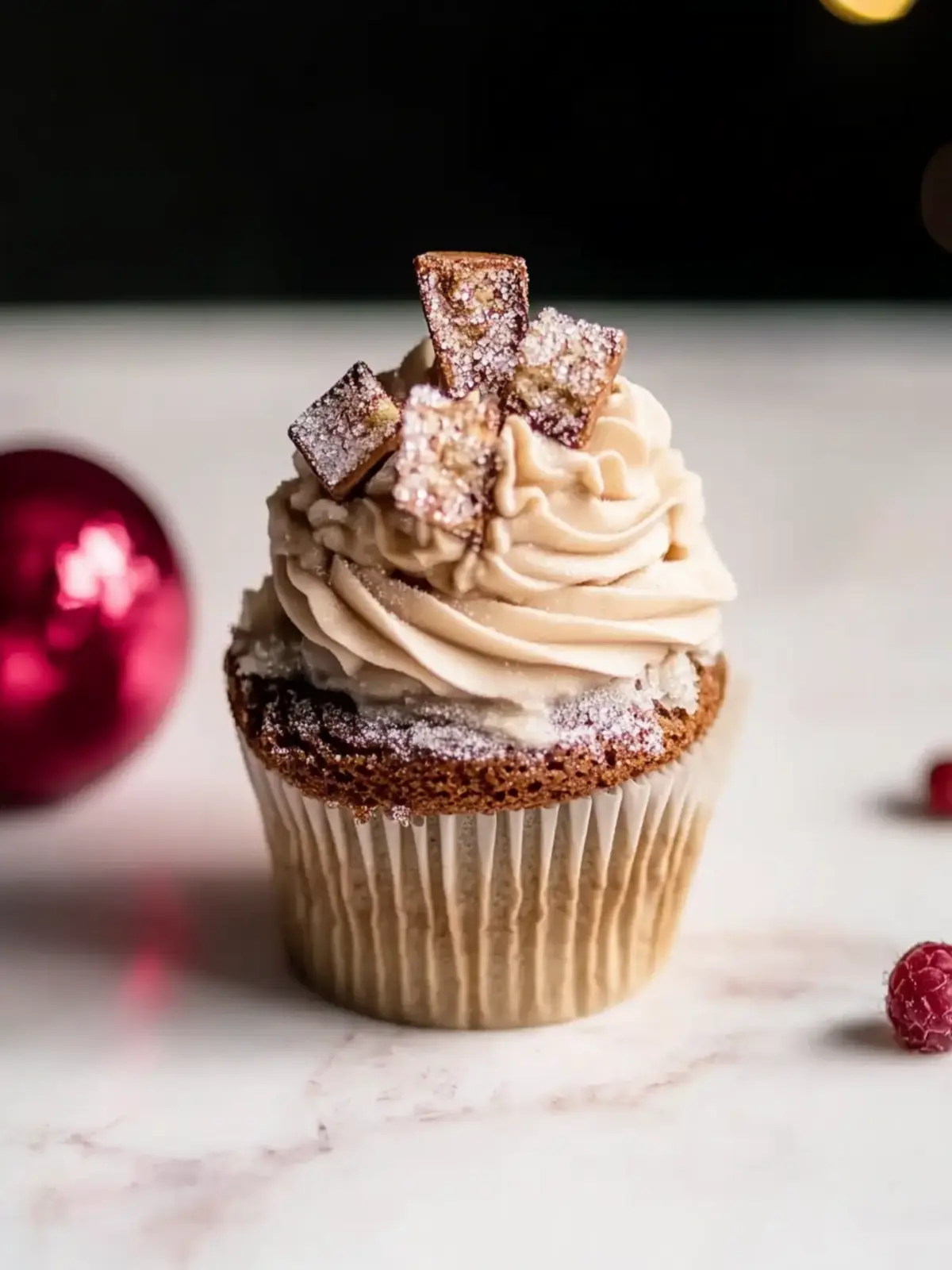 Schoko Spekulatius Cupcakes