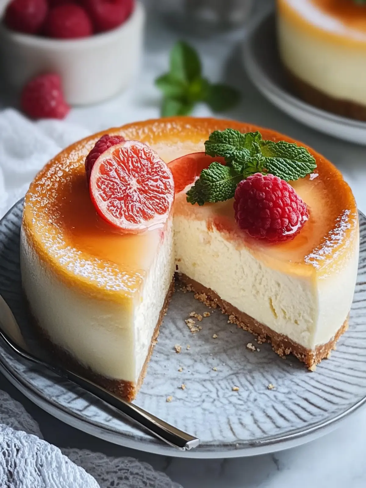 Cremiger Käsekuchen