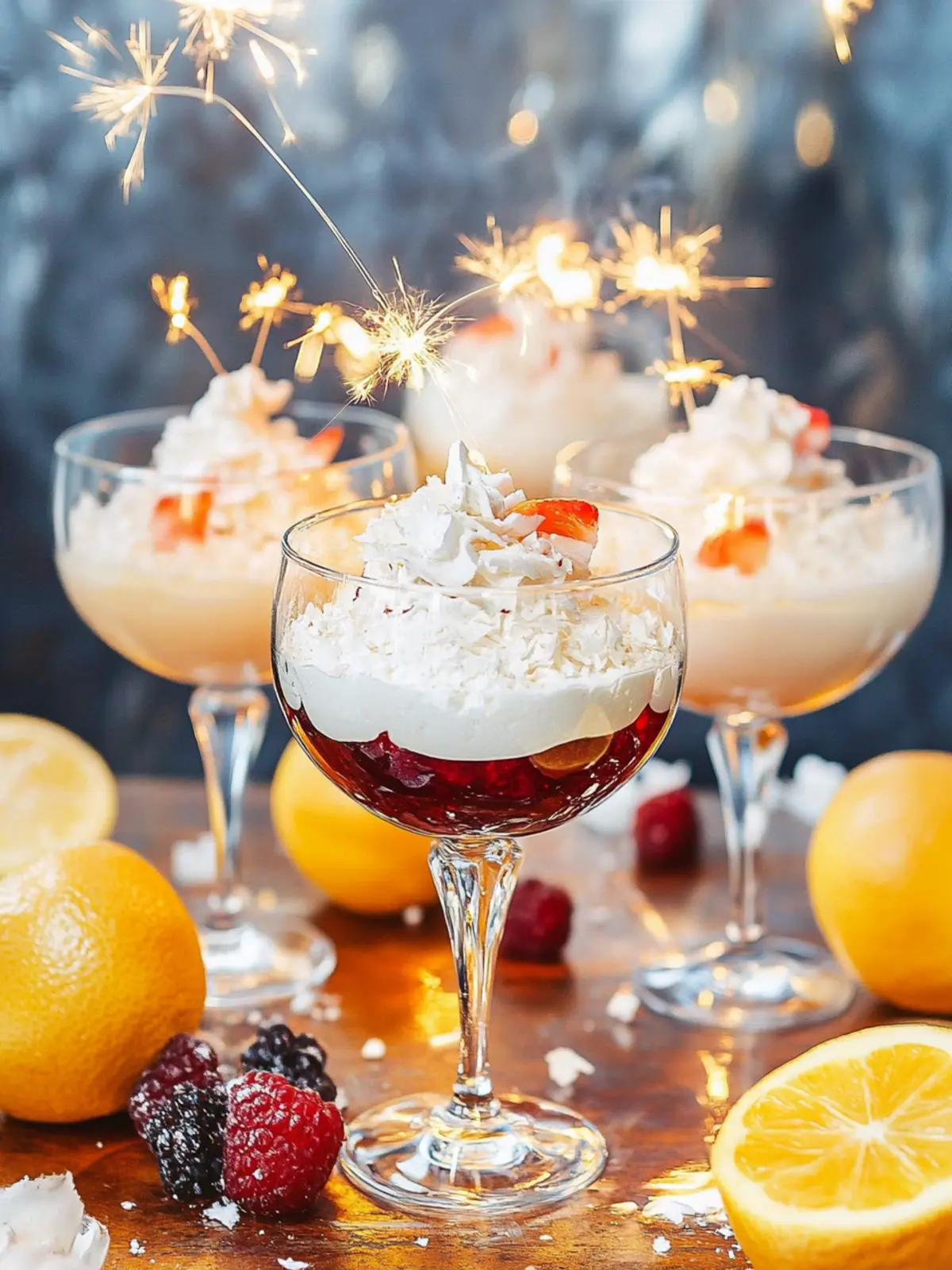 Silvester-Dessert