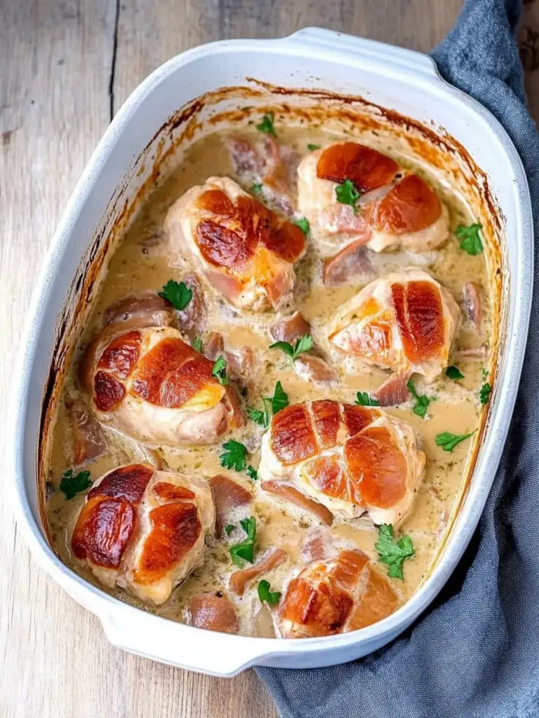 Hähnchen in Frischkäsesauce