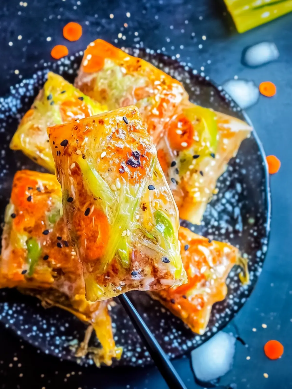 Knusprige Gemüsetaschen