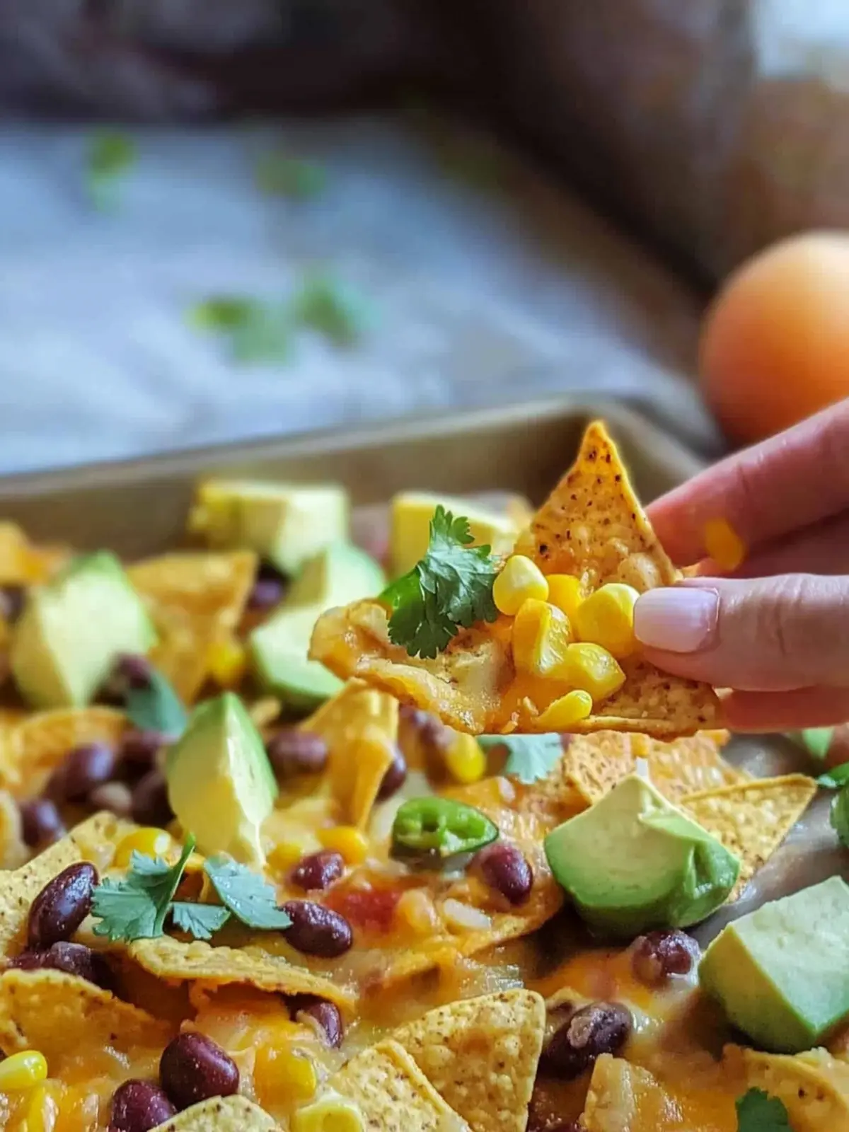 Überbackene Nachos