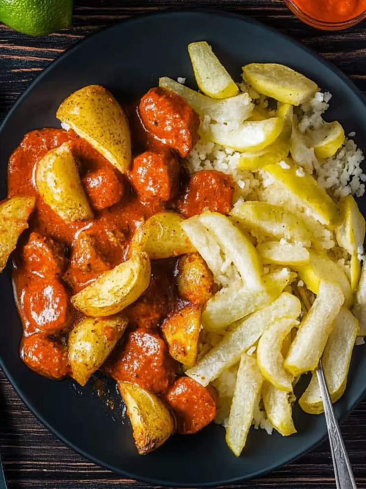 Hausgemachte Currywurst