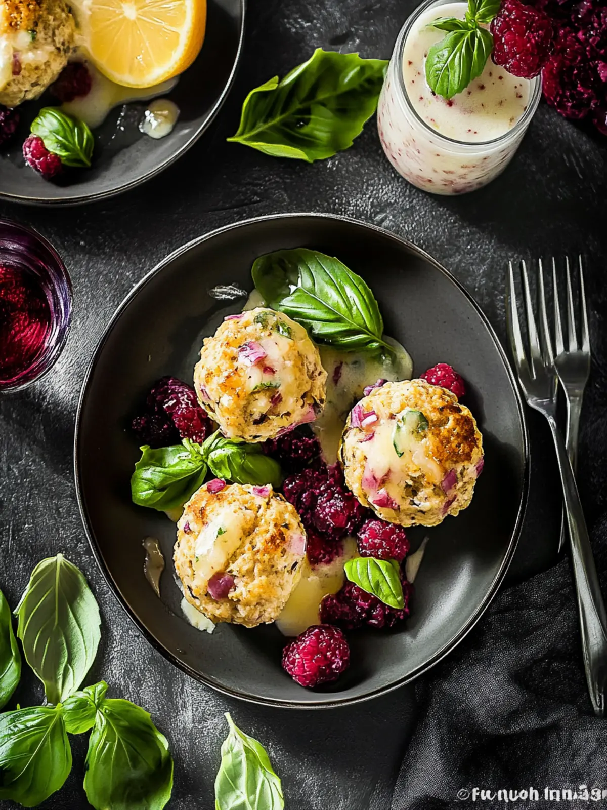 Brezenknödel mit fruchtigem Rotkohl