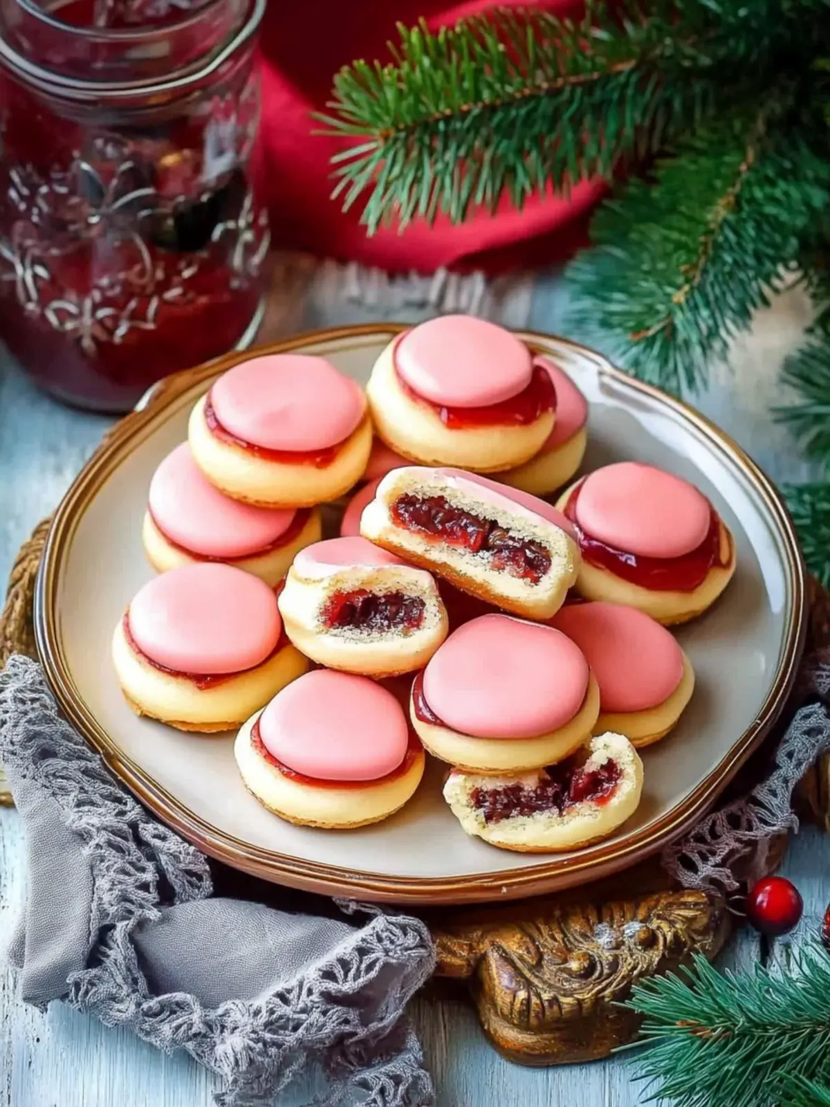 Traditionelle Punschkekse