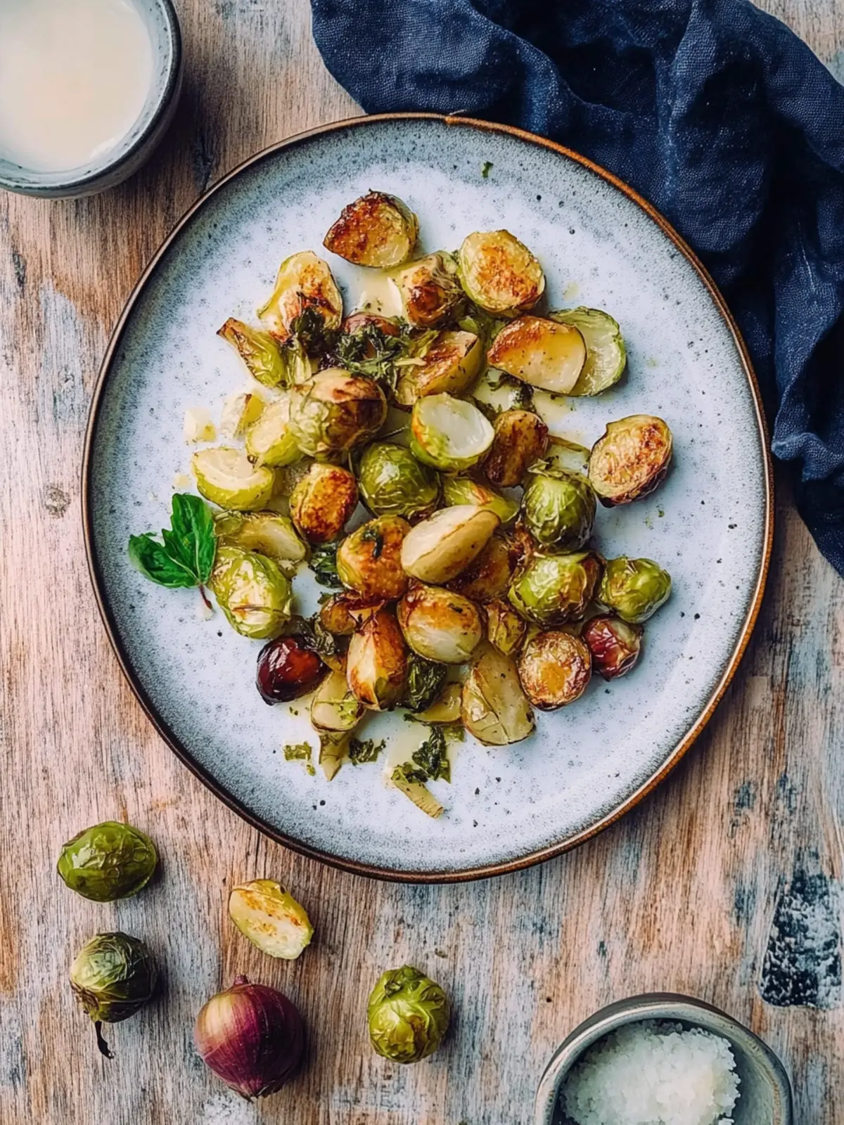 Rosenkohl aus dem Ofen