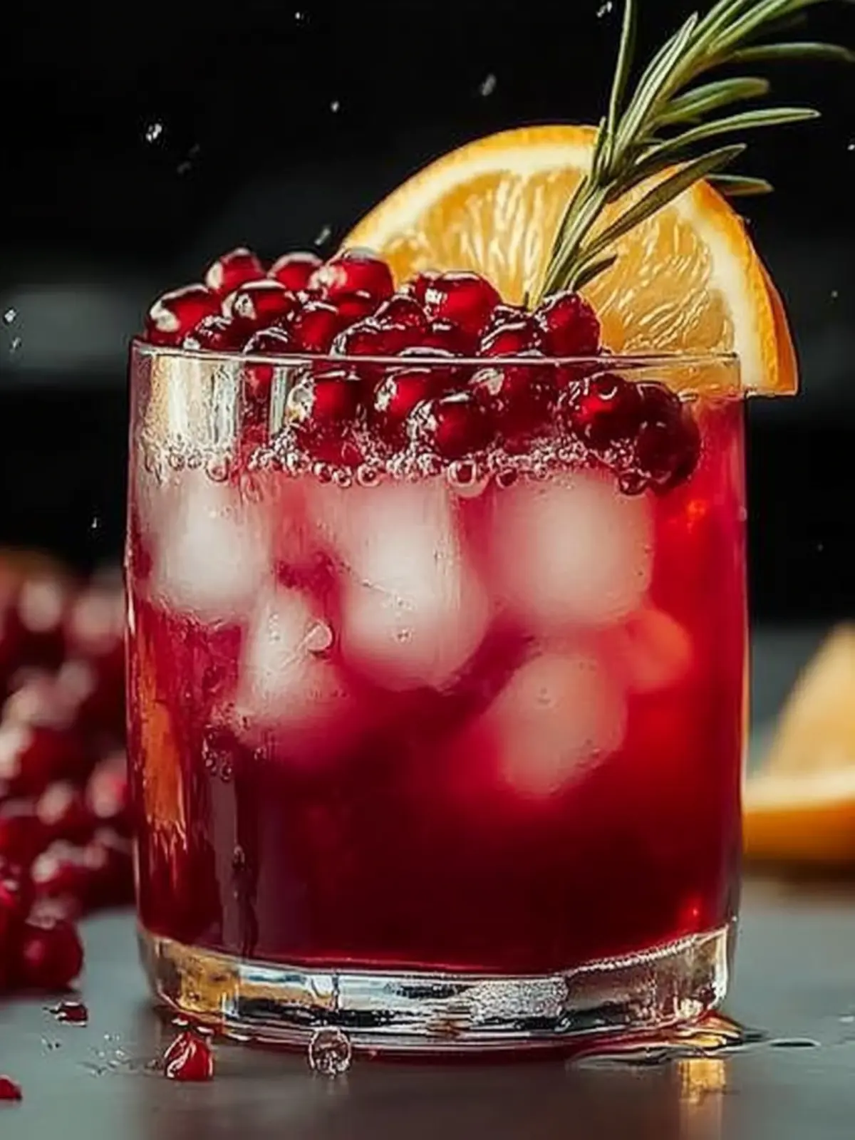 Granatapfel-Mocktail