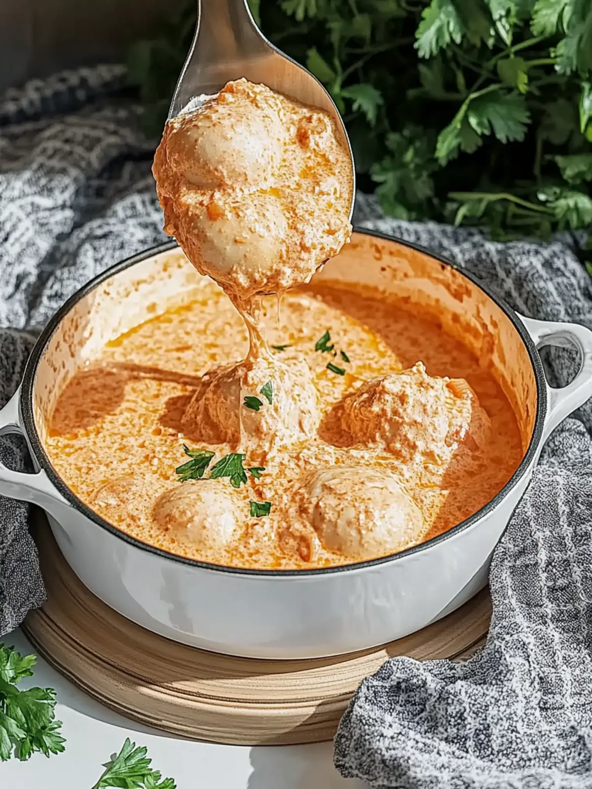 Rouladentopf aus dem Backofen