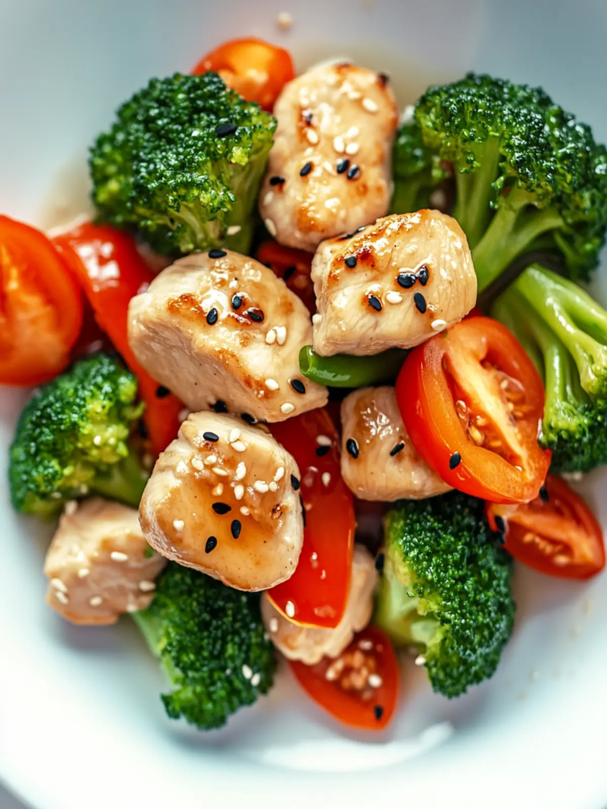 Hähnchen-Brokkoli-Pfanne