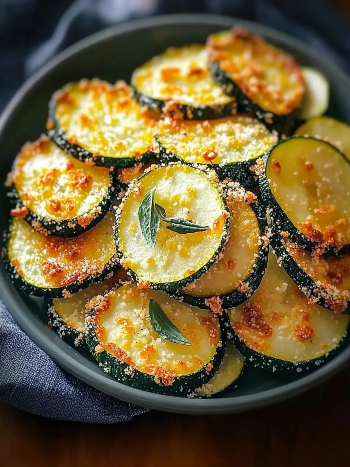 Luftfritteuse Zucchini