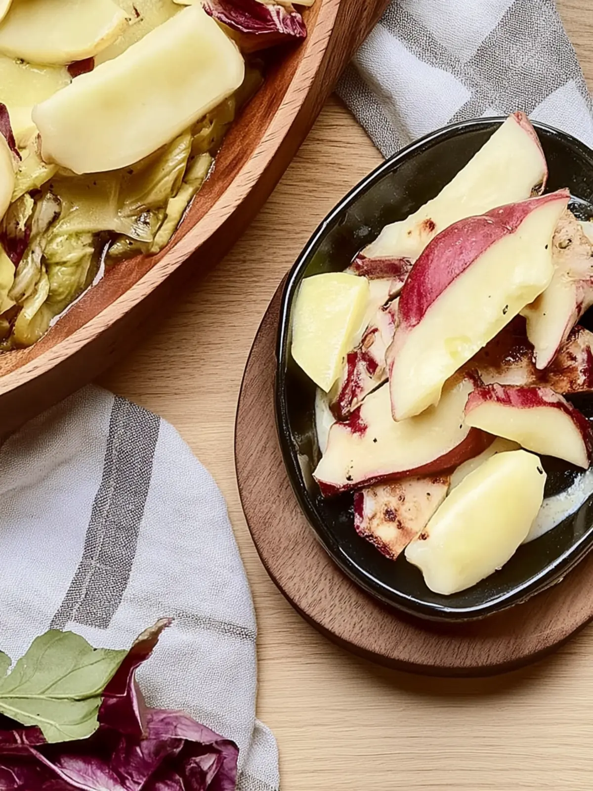Radicchio mit Putenstreifen