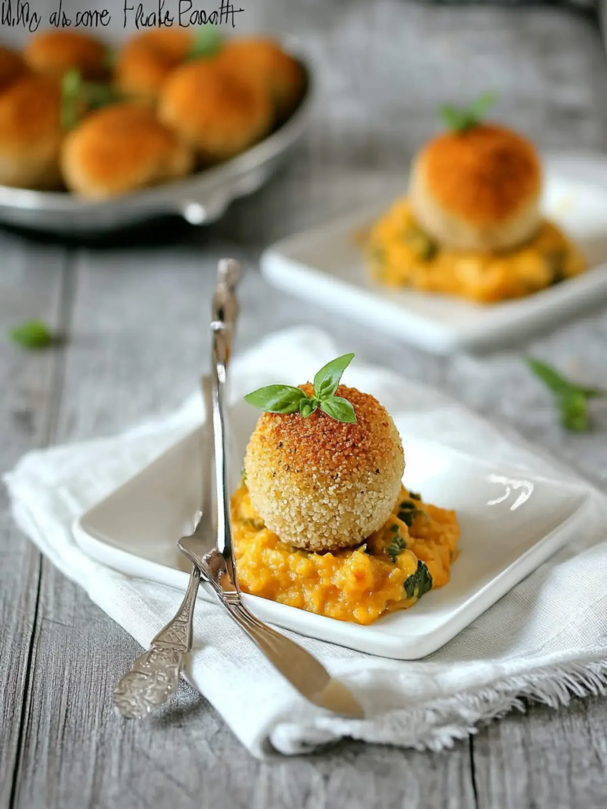 Paprika- und Kichererbsenbällchen