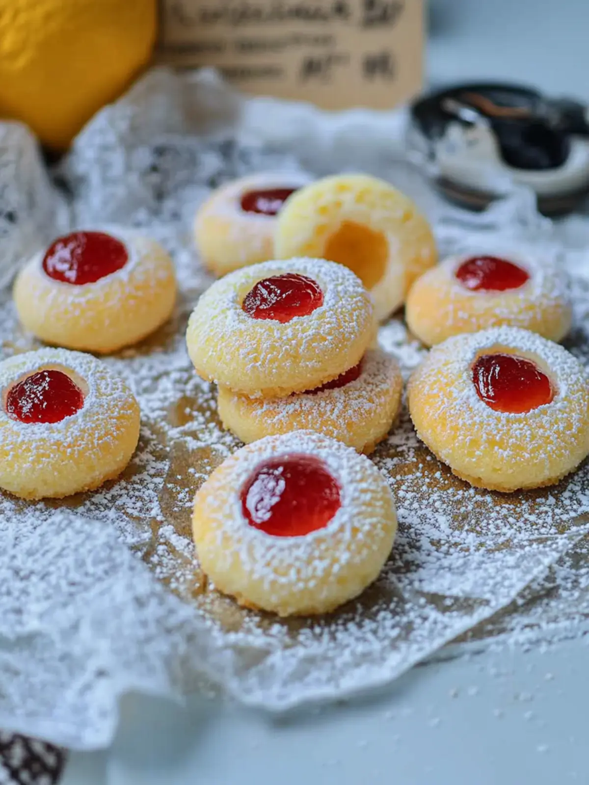 Engelsaugen mit Marmelade