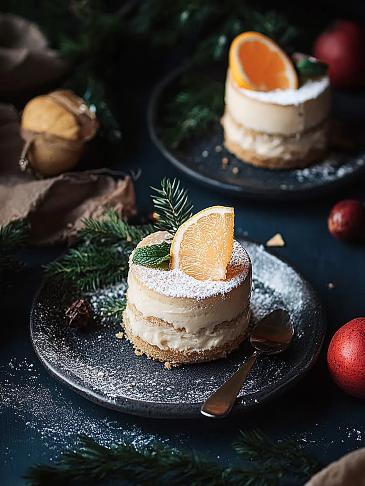 Weihnachtliche Mandarinen