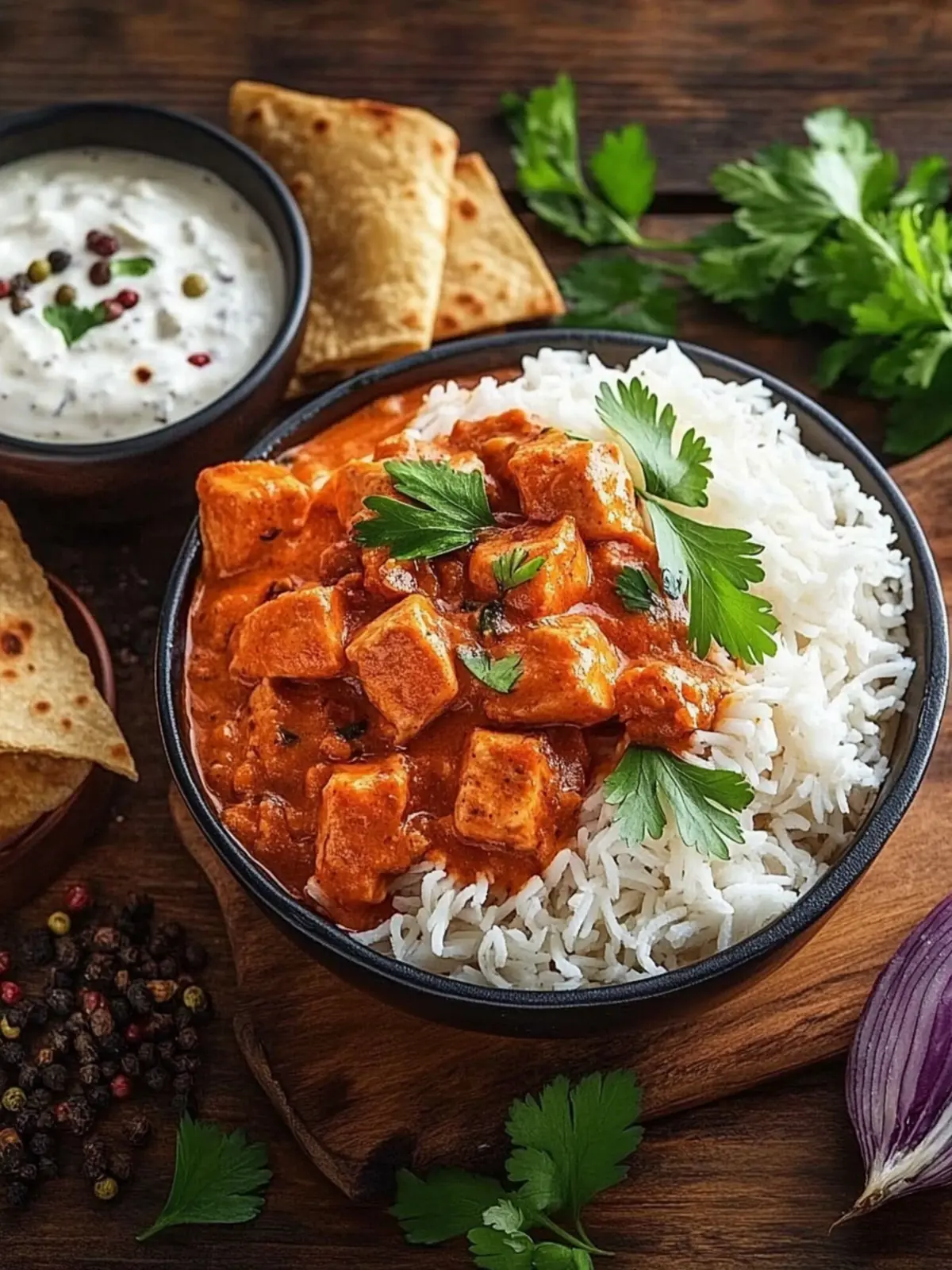 Warum Hähnchen Curry mit Reis