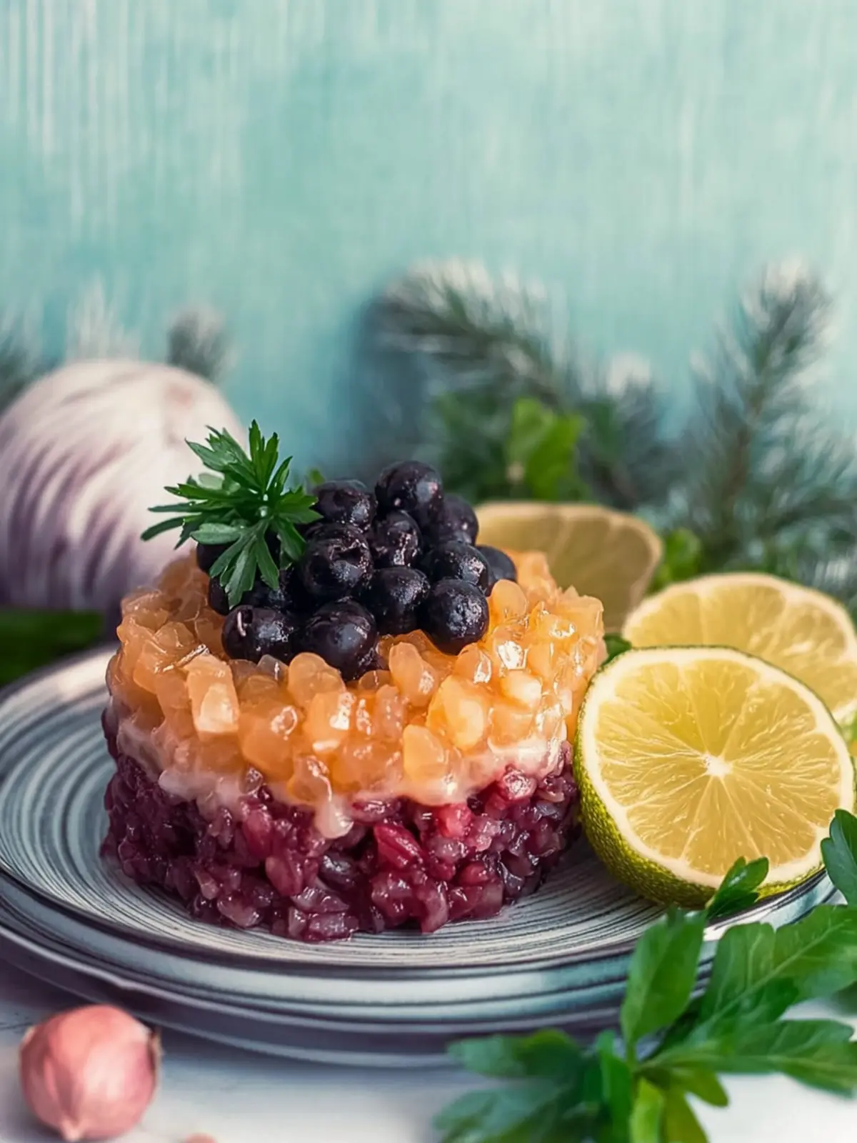 Lachs & Rote Bete Tatar