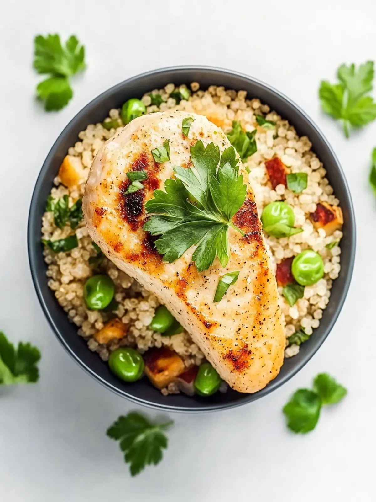 Putenfilet mit Quinoa-Pilaf