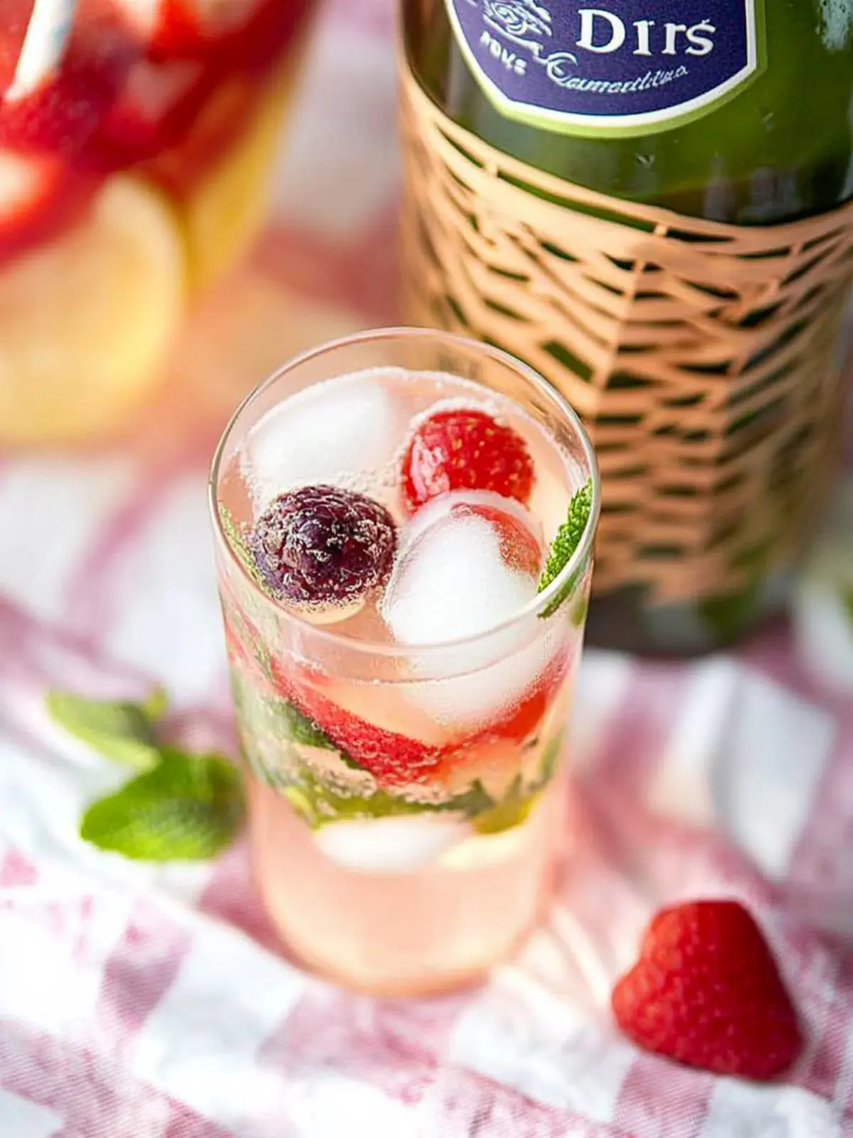 Pink Moscato Sangria
