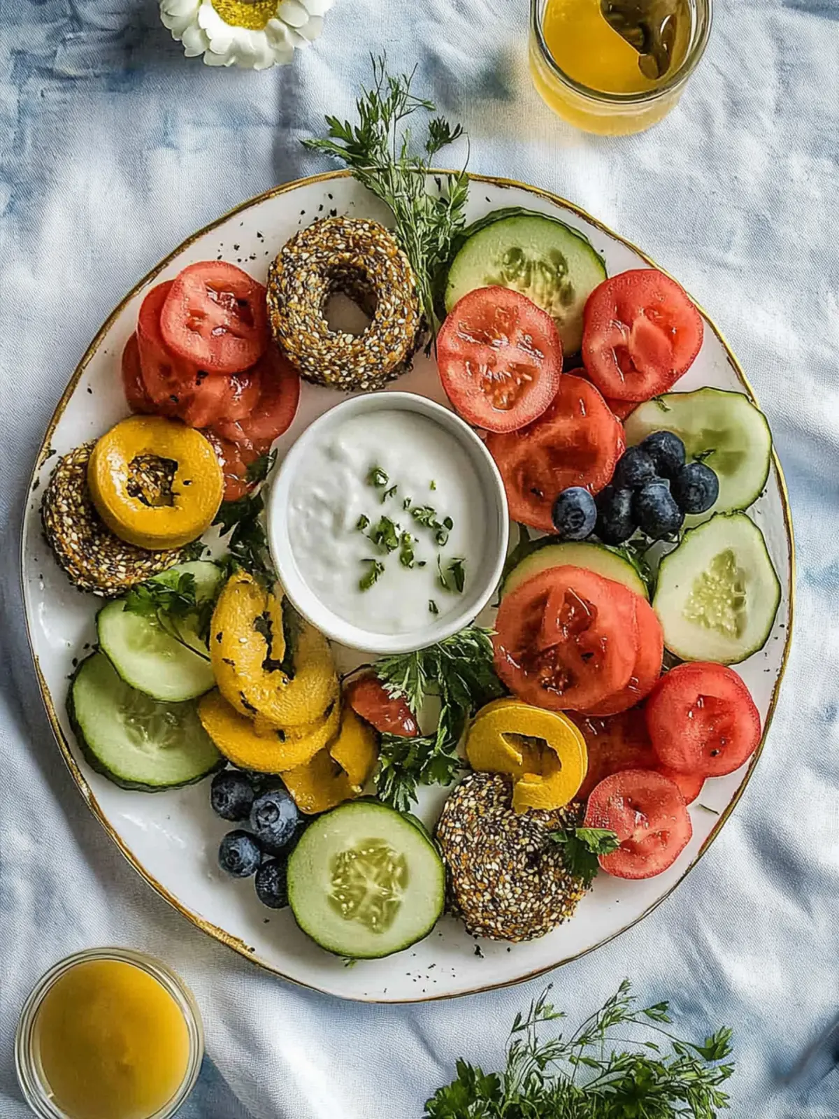 Festliche Lachsplatte