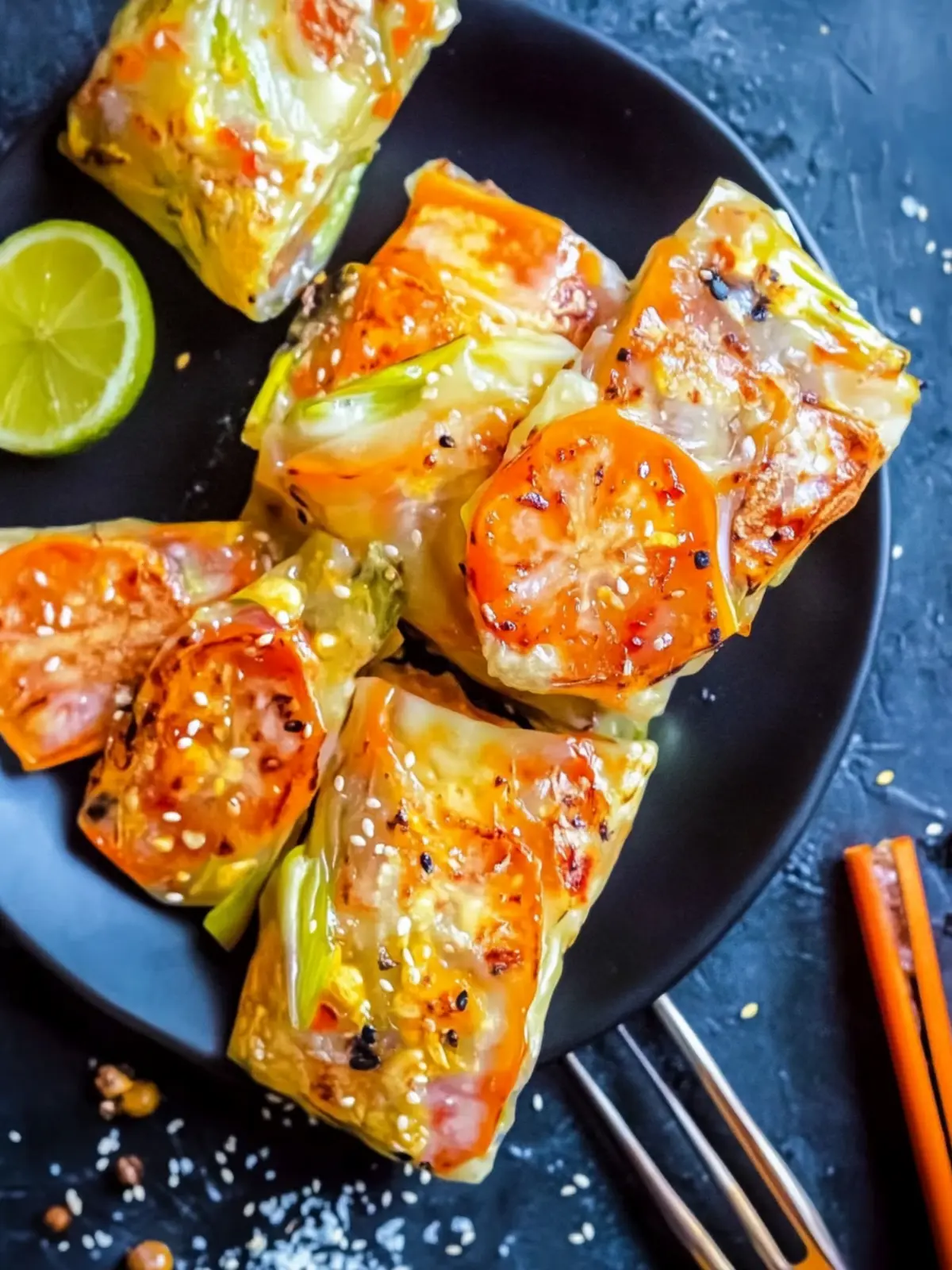 Knusprige Gemüsetaschen