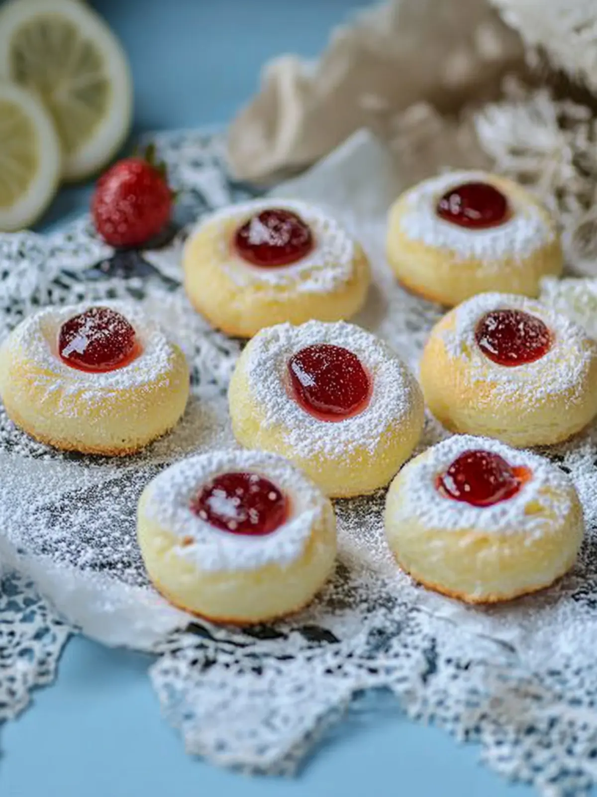 Engelsaugen mit Marmelade