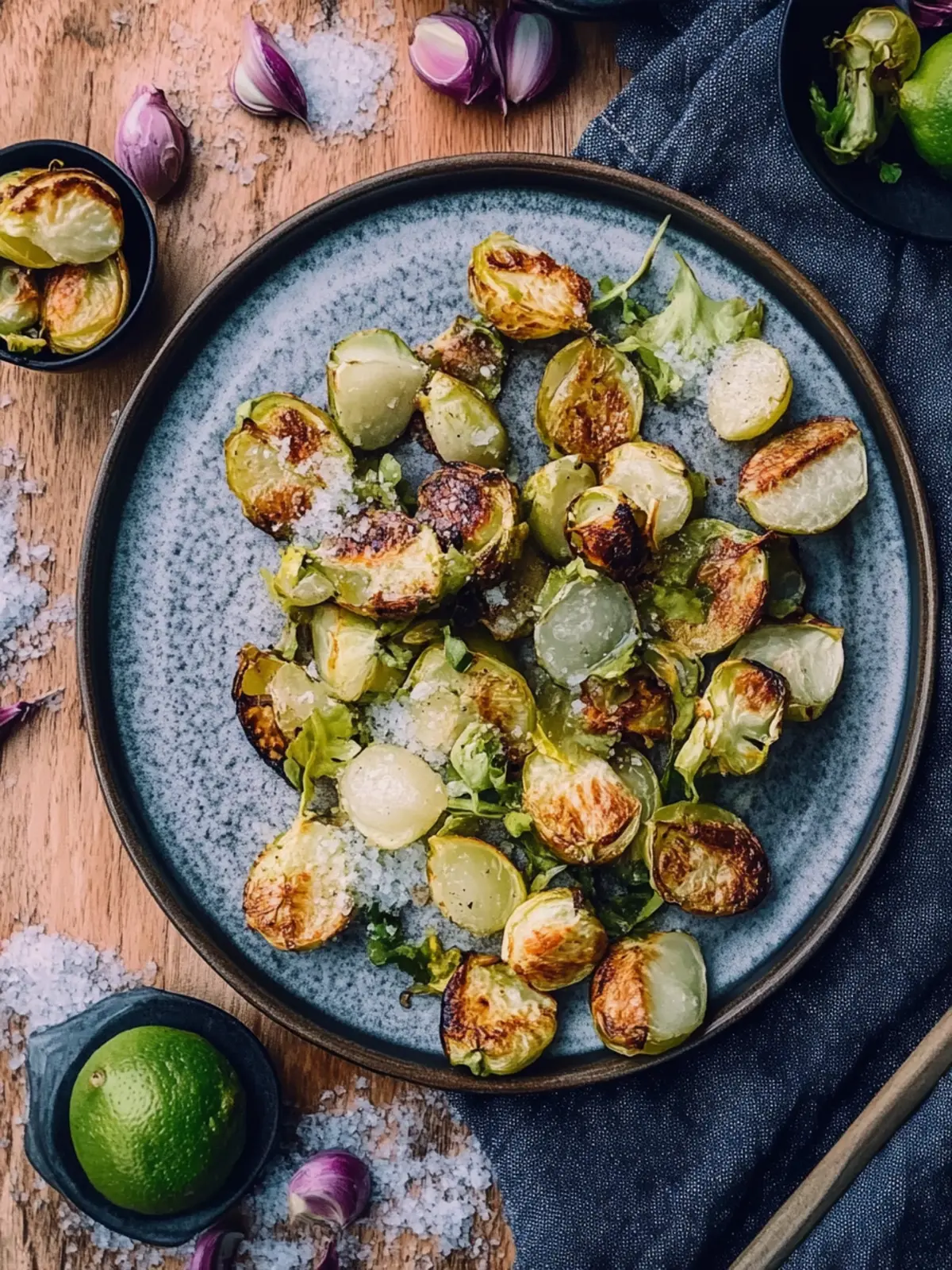 Rosenkohl aus dem Ofen