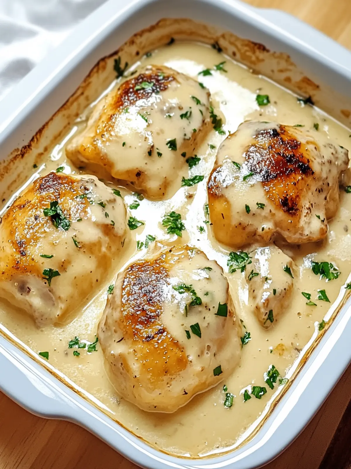 Hähnchen in Frischkäsesauce