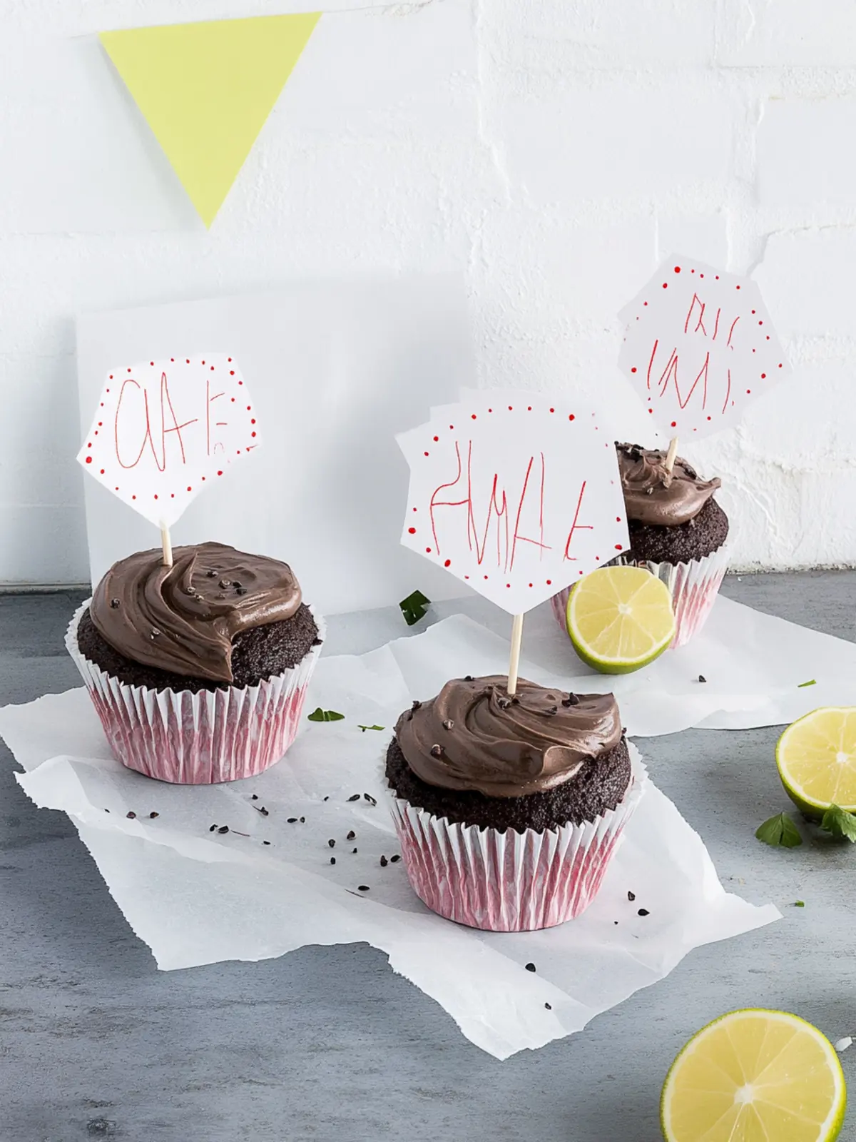 Rotwein-Schokoladen-Muffins