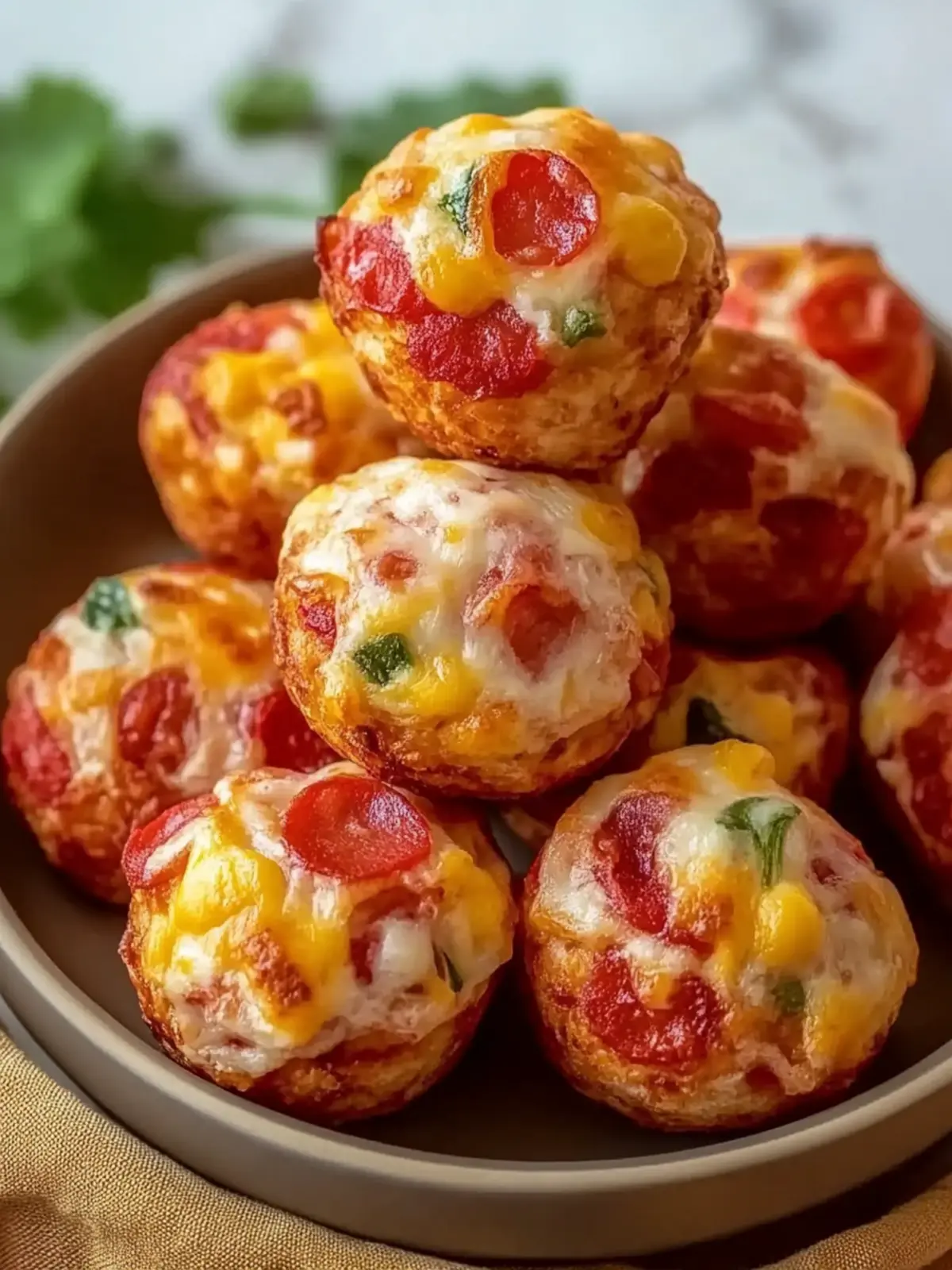 SAFTIGE PIZZA-MUFFINS