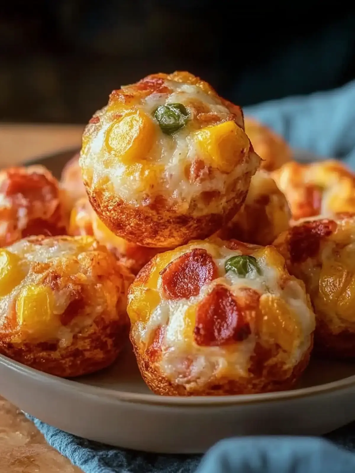 SAFTIGE PIZZA-MUFFINS