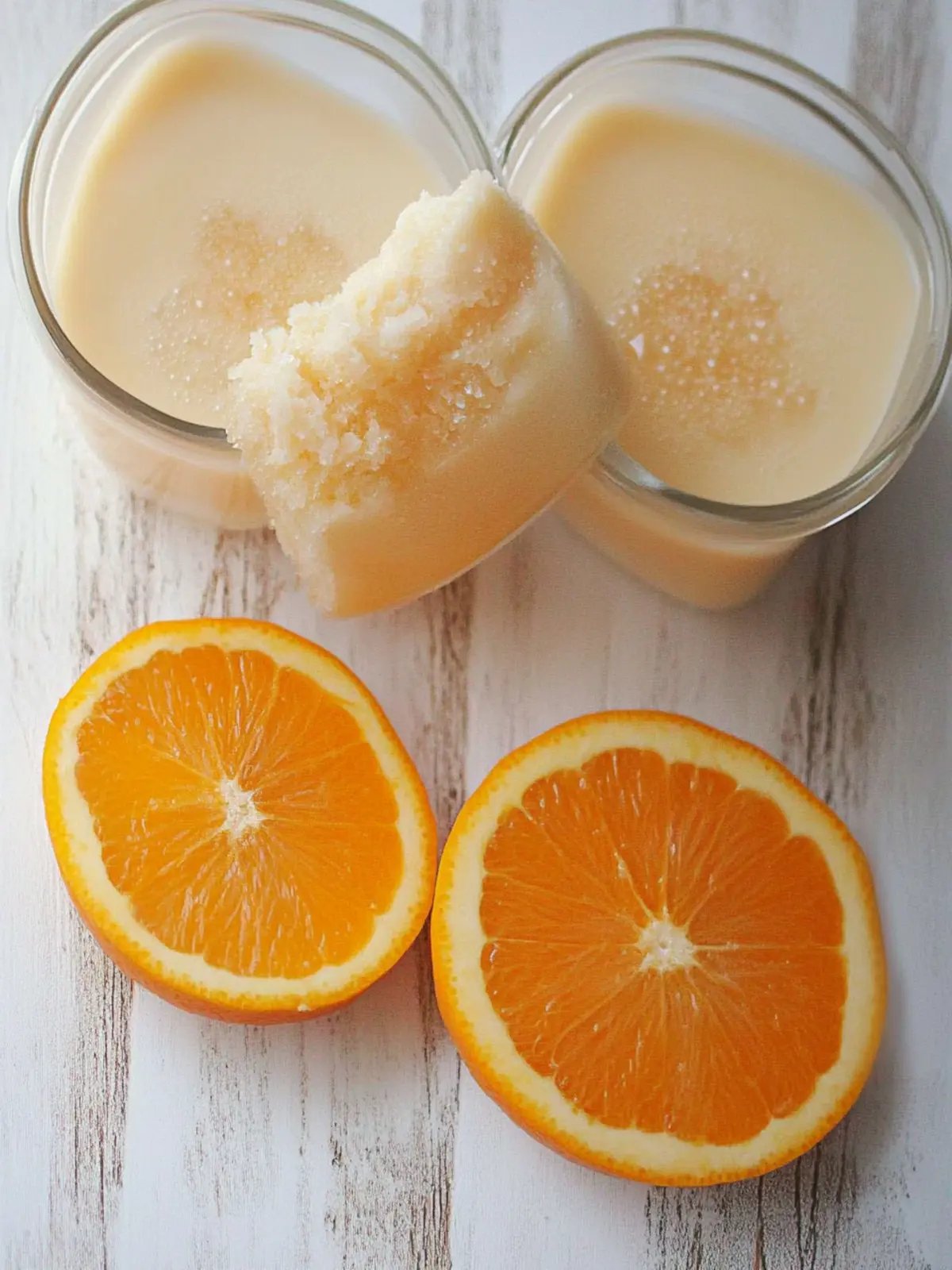 Orangencreme Nachtisch