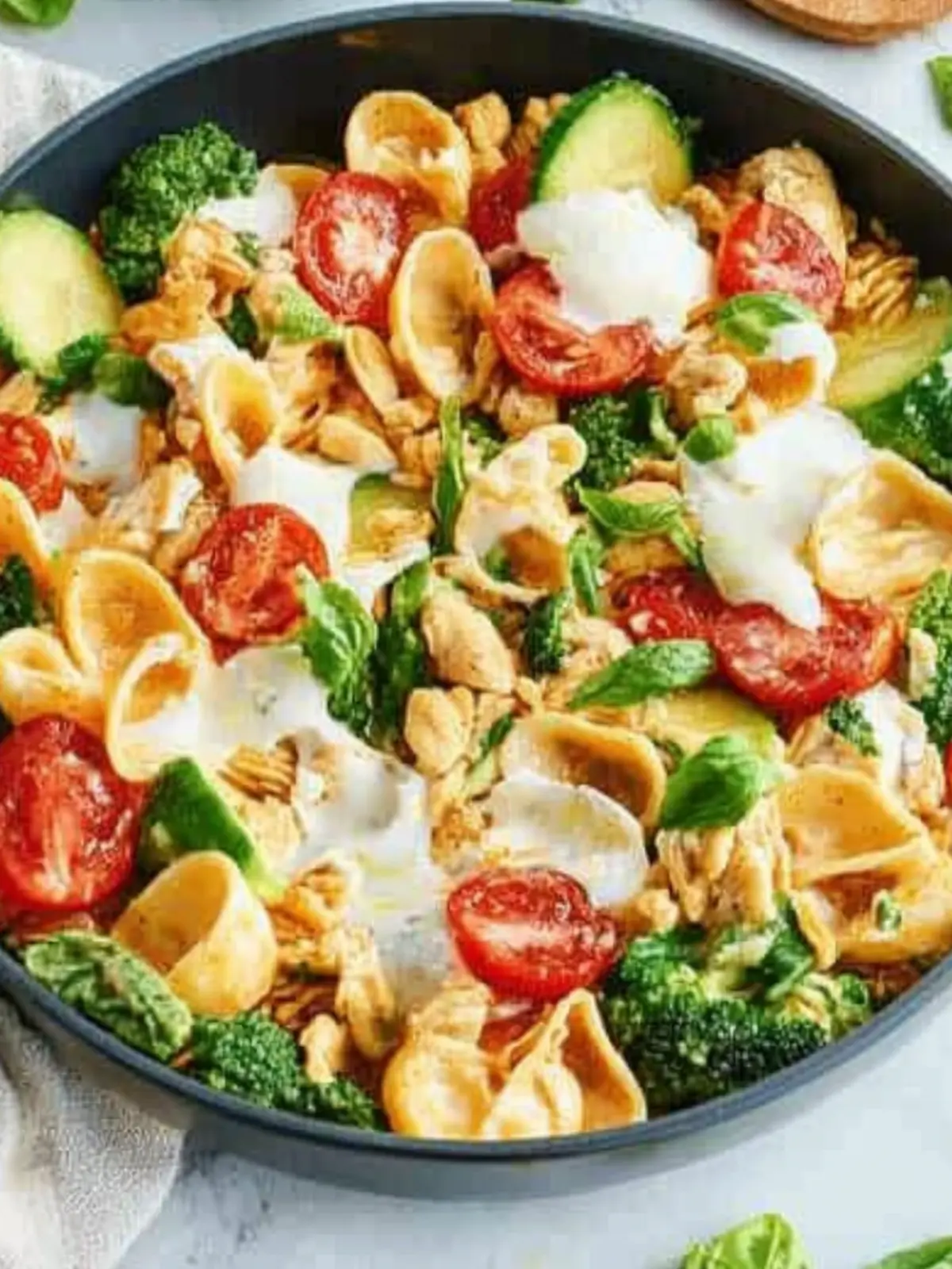 vegetarische Tortellini-Pfanne