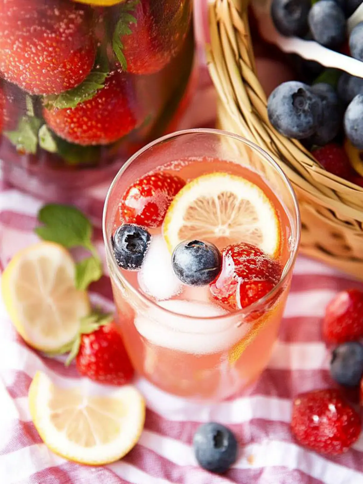 Pink Moscato Sangria