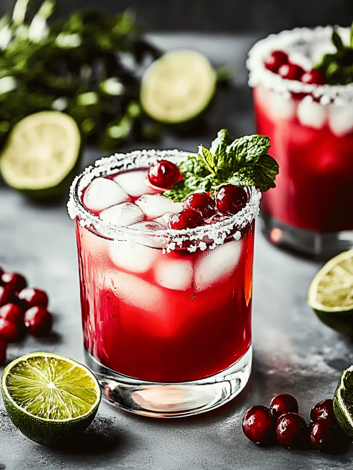 Weihnachtsmisteltoe-Margarita