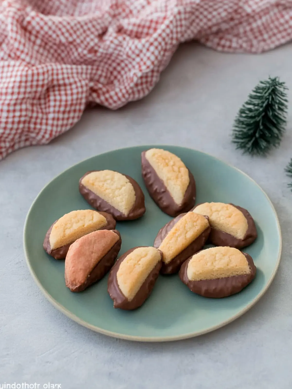 Haselnuss-Nougat-Plätzchen