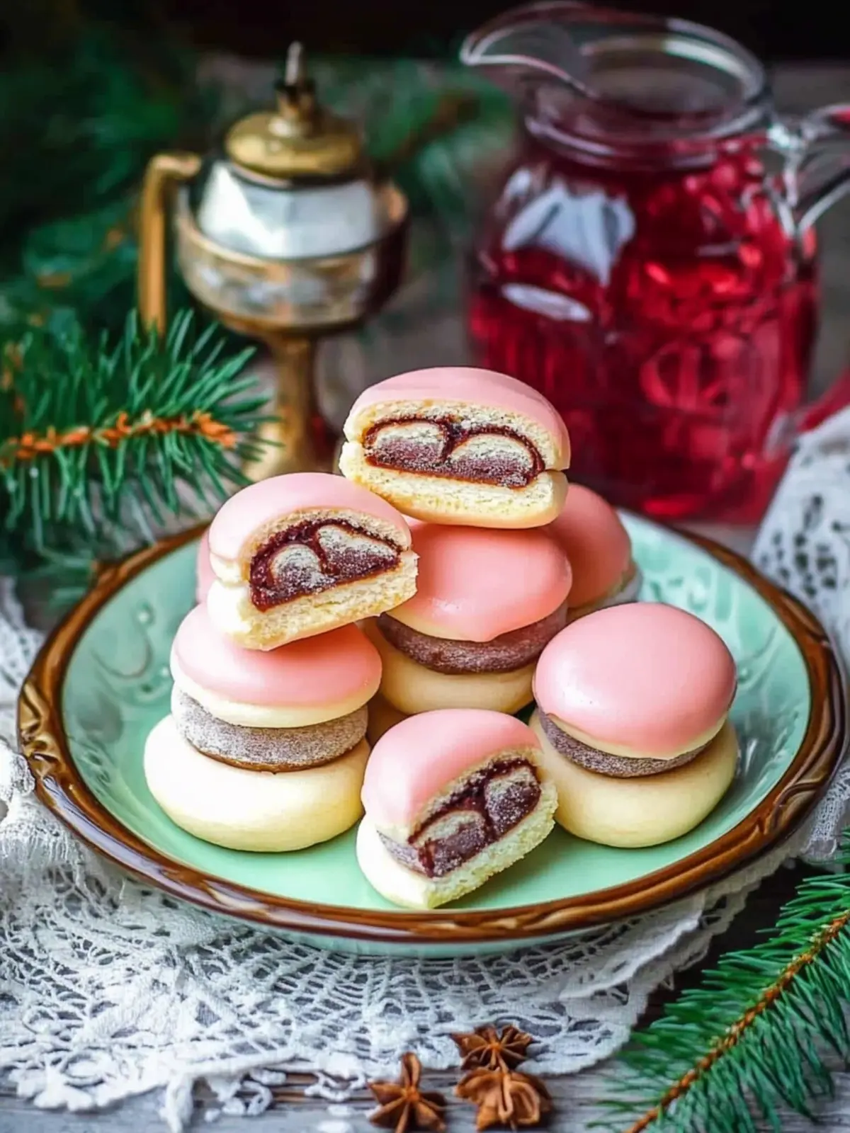 Traditionelle Punschkekse