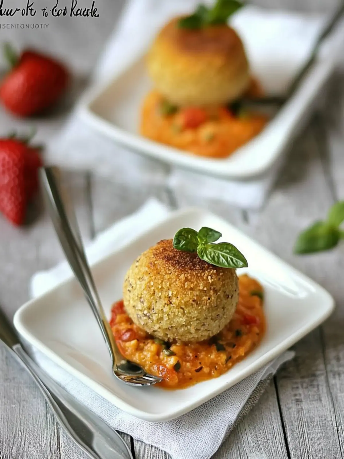 Paprika- und Kichererbsenbällchen