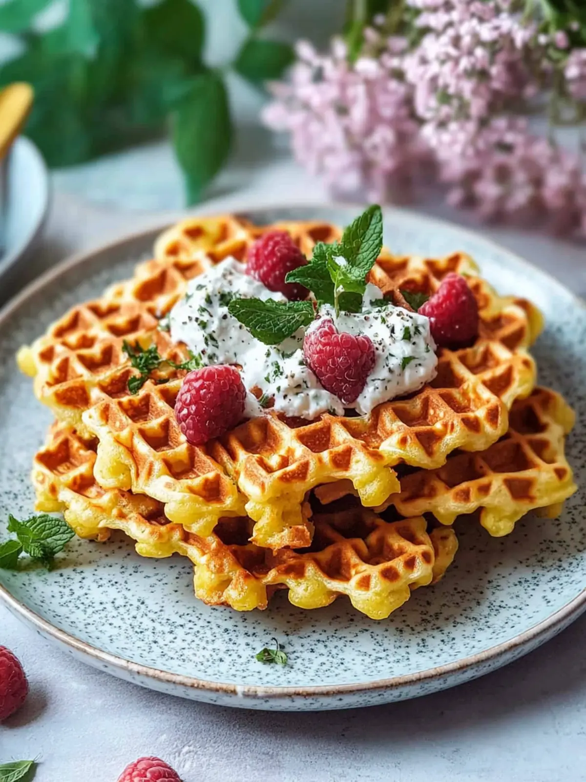 Unglaubliche Gemüsewaffeln