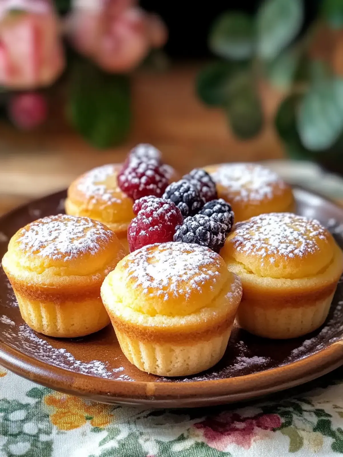 Pfannkuchen Mini Muffins