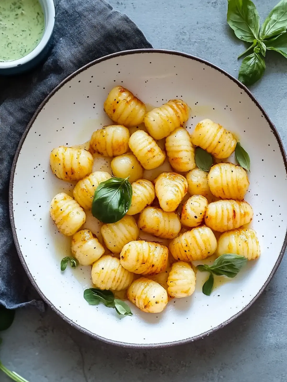 Luftfritteuse Gnocchi