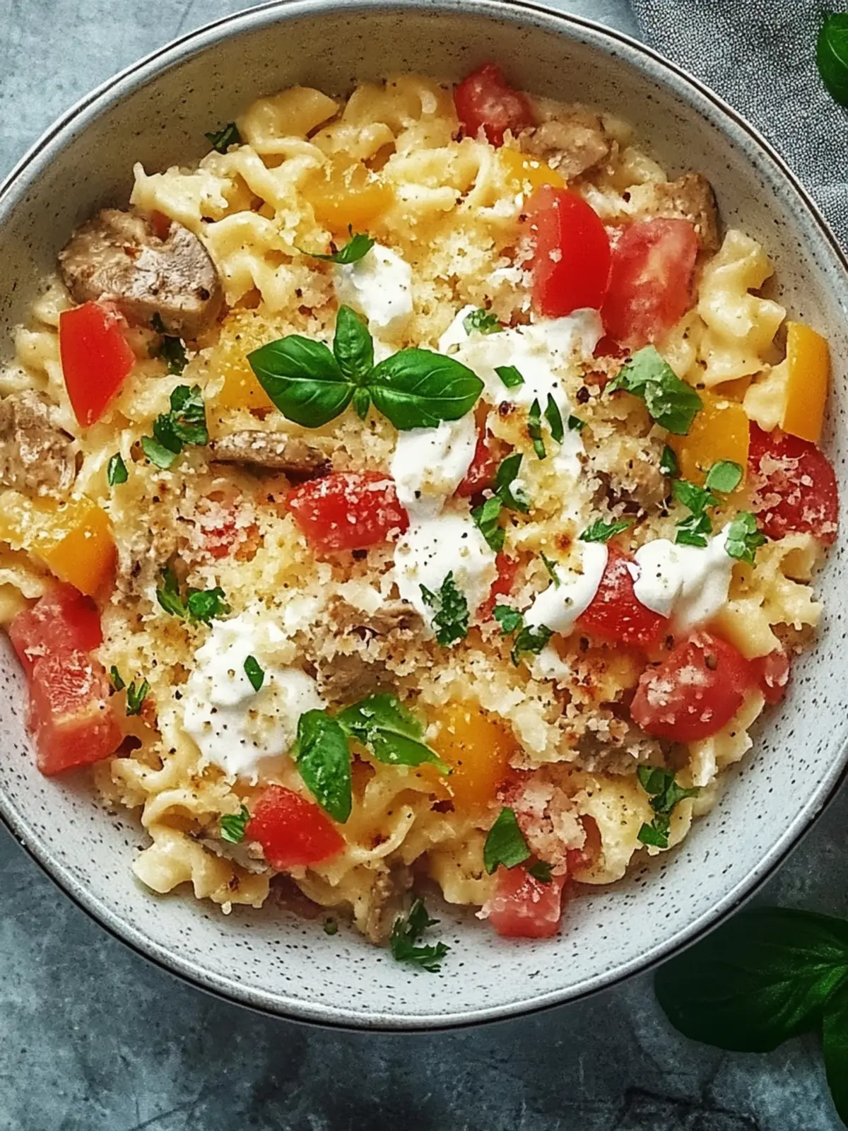 Gyros-Spätzle-Auflauf